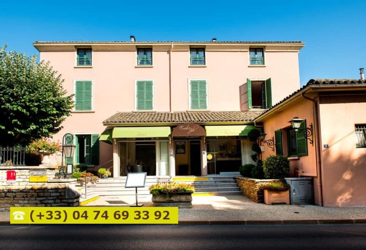 Hotel Restaurant Emile Job Montmerle-sur-Saone Eksteriør billede