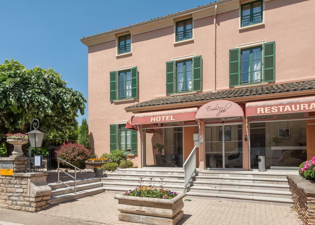 Hotel Restaurant Emile Job Montmerle-sur-Saone Eksteriør billede